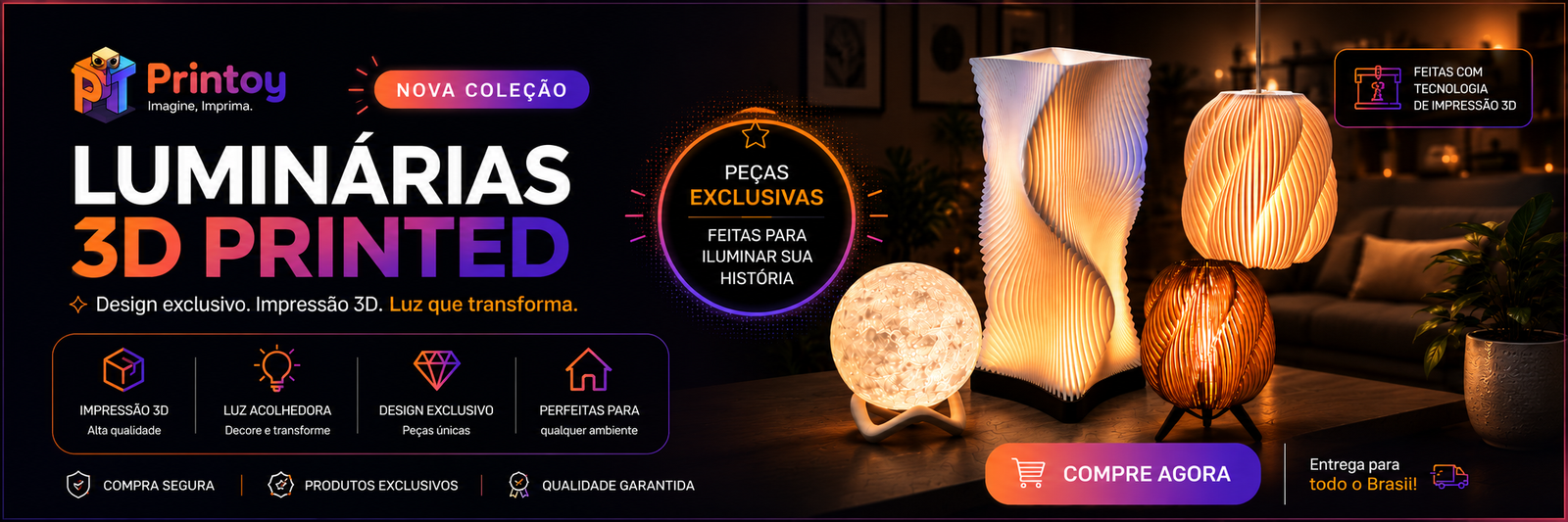 Luminárias