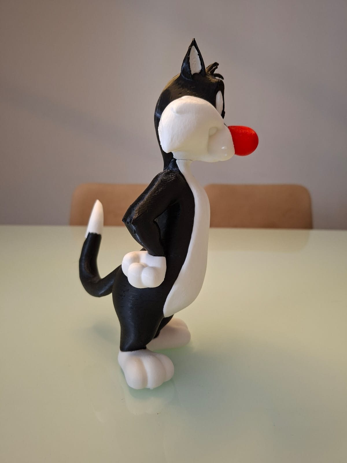 Frajola 24 cm – Boneco Colecionável 3D Totalmente Colorido