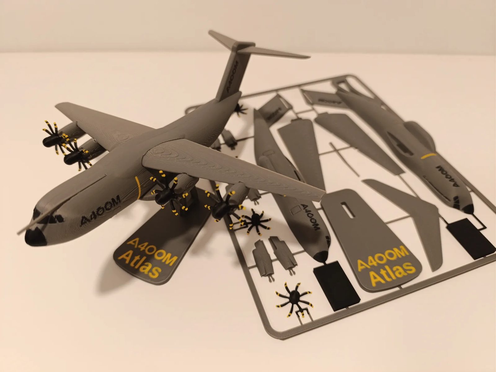 Airbus A400M Atlas – Kit Avião 3D para Montar