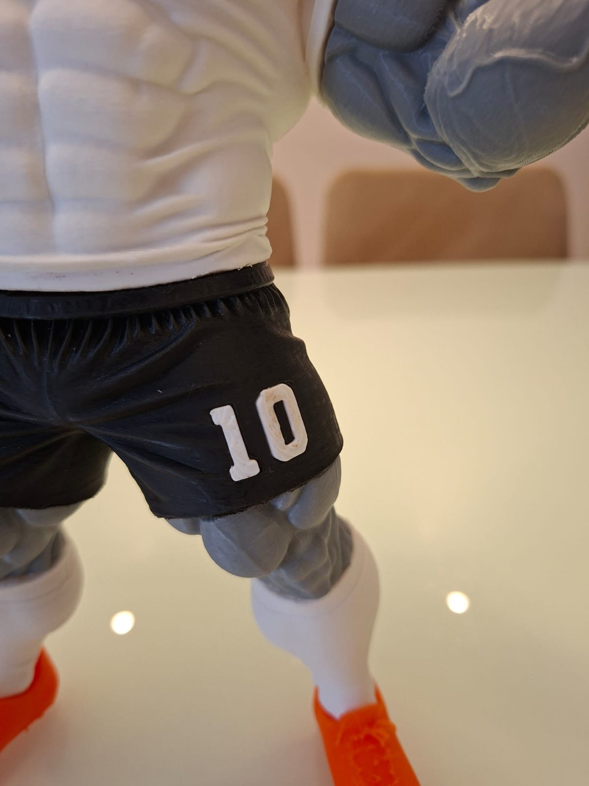 Gavião Mascote do Corinthians 3D Colorido – 23 cm