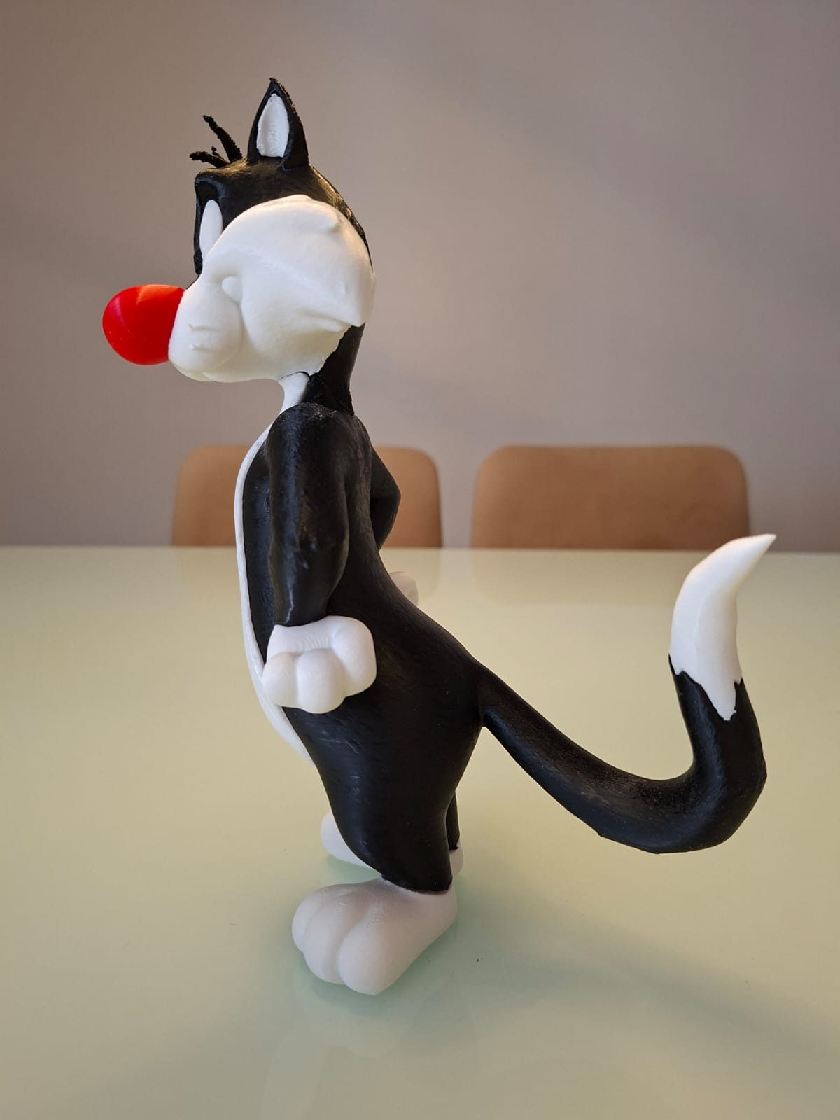 Frajola 24 cm – Boneco Colecionável 3D Totalmente Colorido