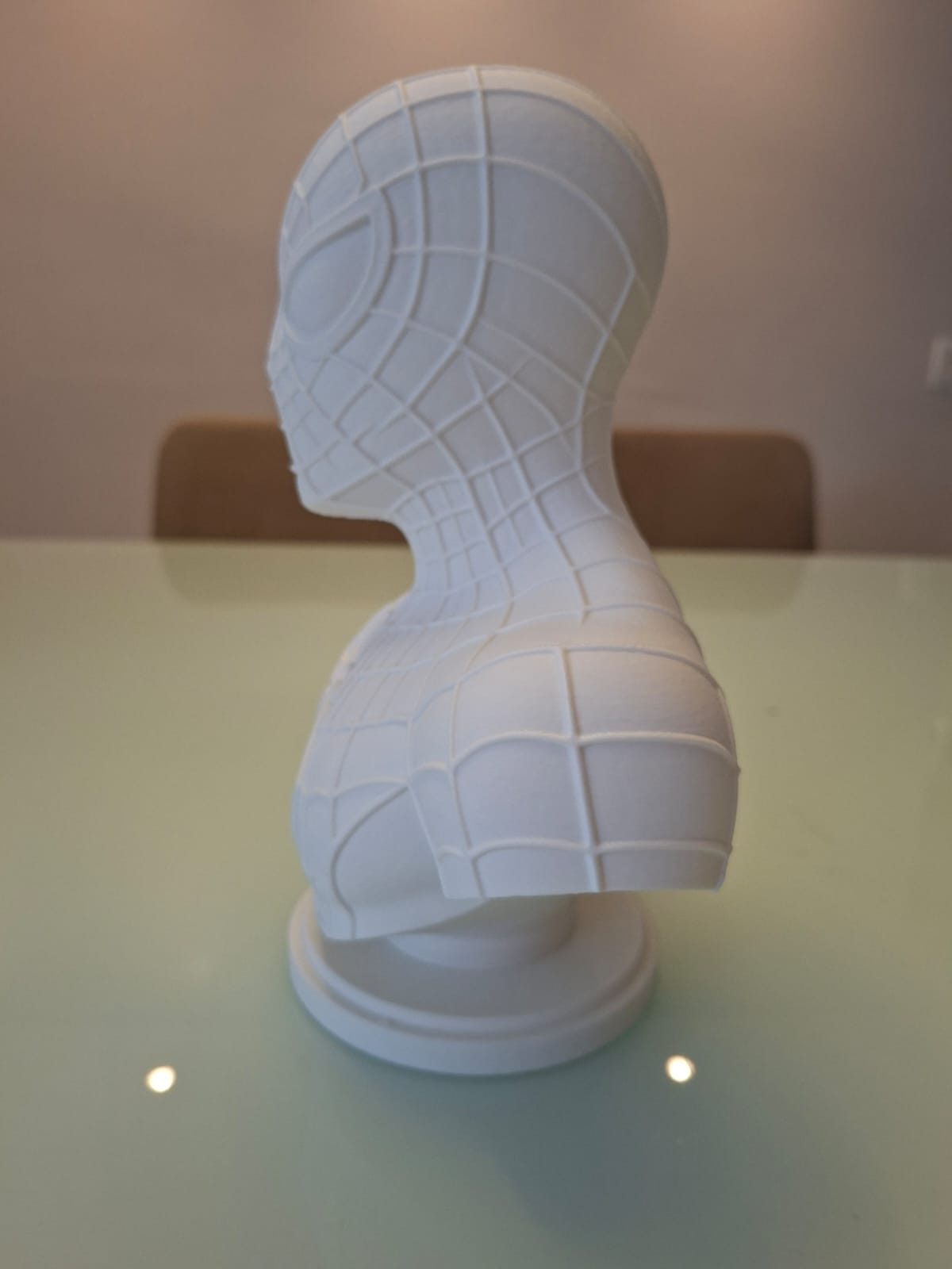 Homem-Aranha – Busto 3D para Colorir 25 cm