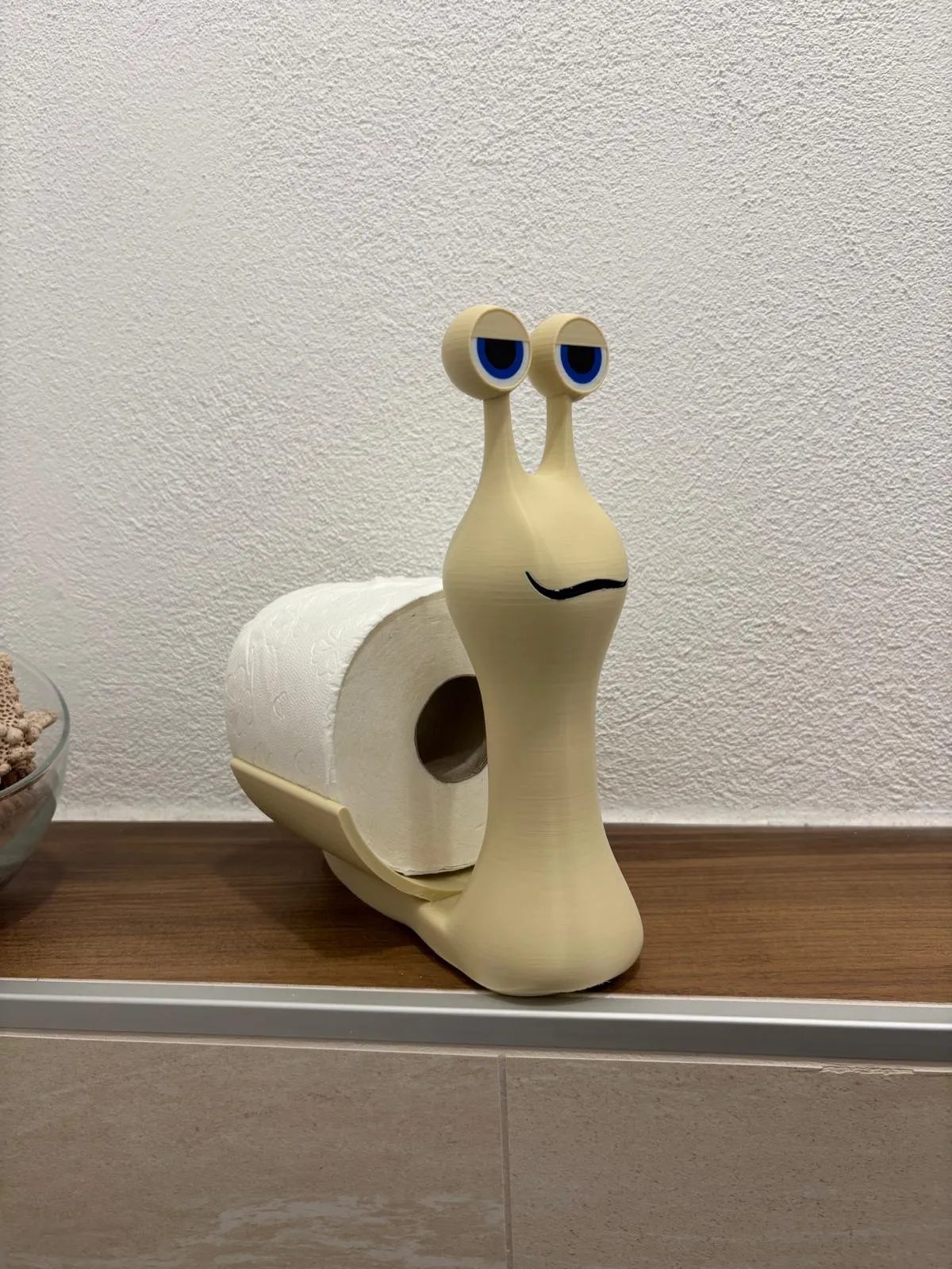 Porta Papel Higiênico Caracol