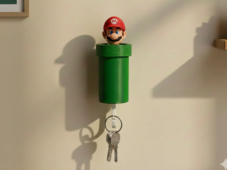 Porta Chave Super Mario - Mario
