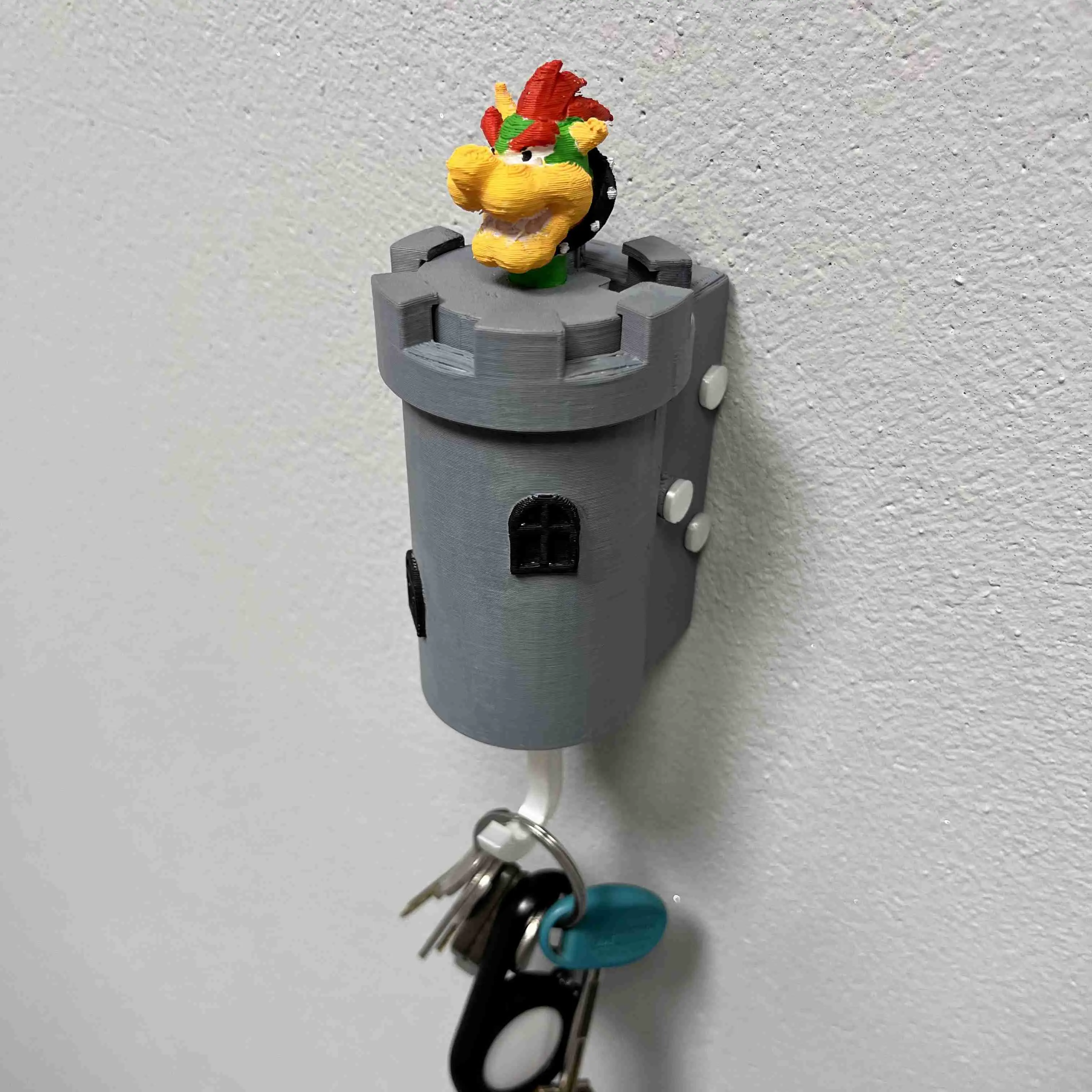 Porta Chave Super Mario - Bowser