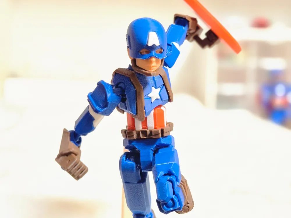 Capitão América Articulado