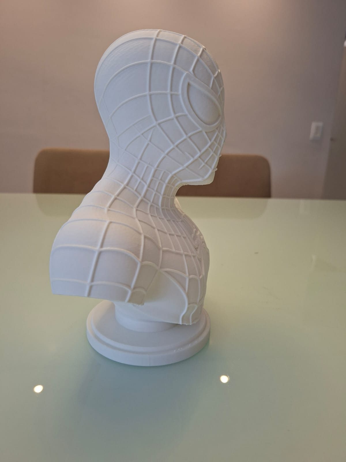 Homem-Aranha – Busto 3D para Colorir 25 cm