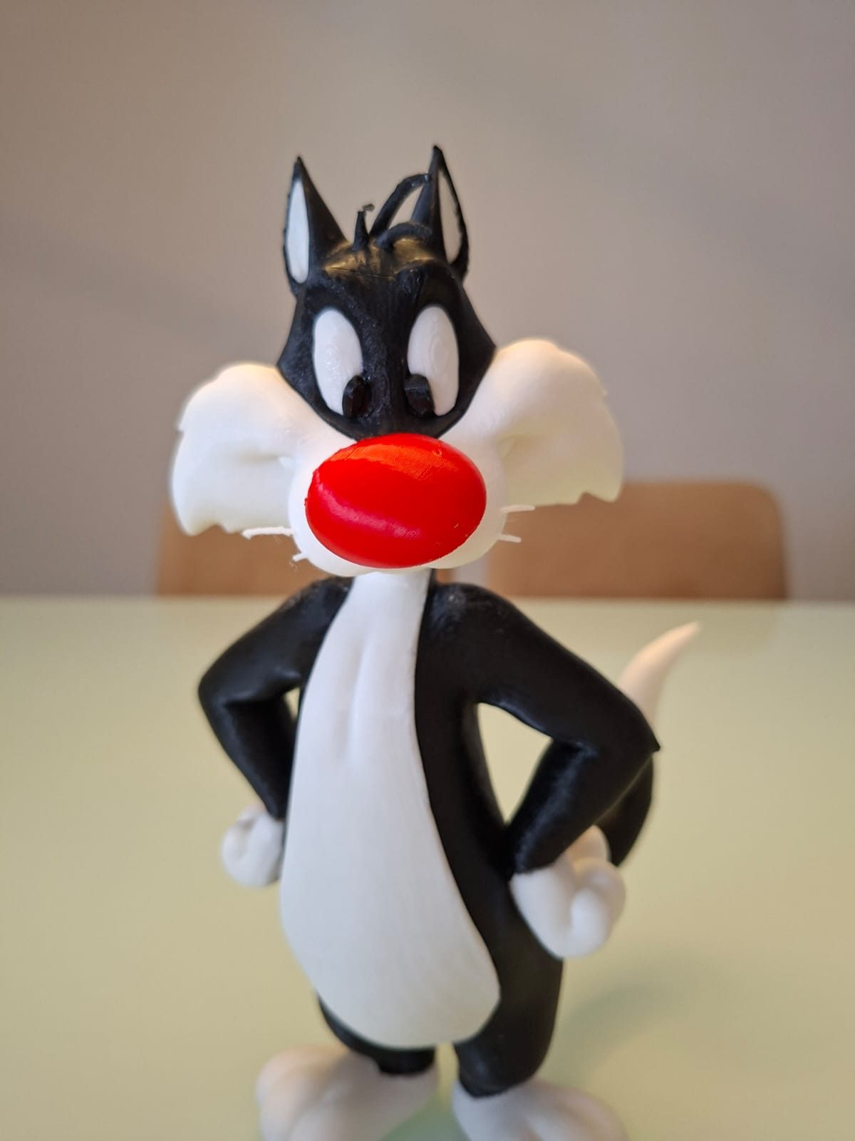 Frajola 24 cm – Boneco Colecionável 3D Totalmente Colorido