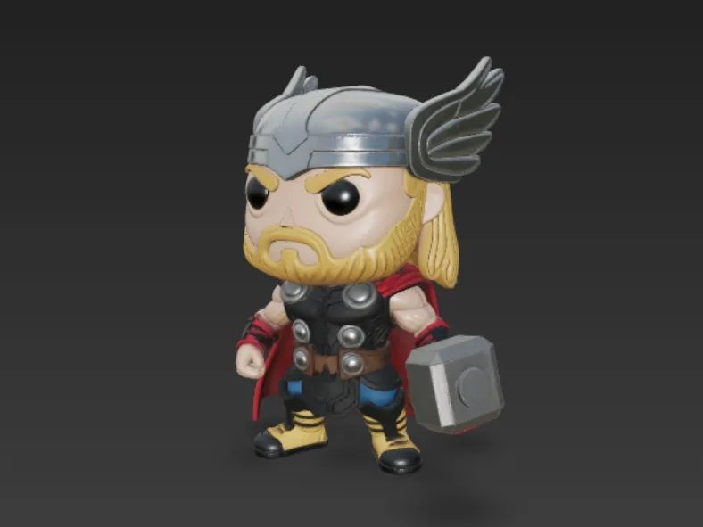 THOR FUNKO - P/COLORIR
