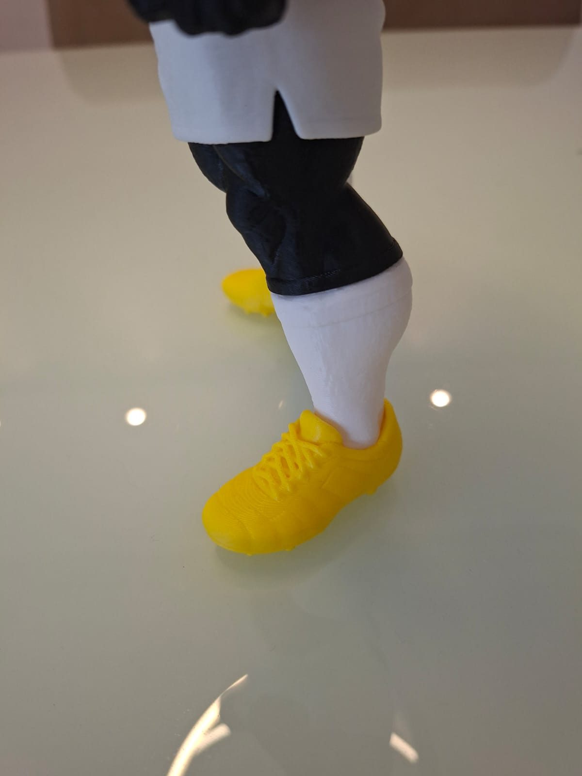 Mascote do Santos FC 23 cm – Boneco Colecionável 3D Colorido
