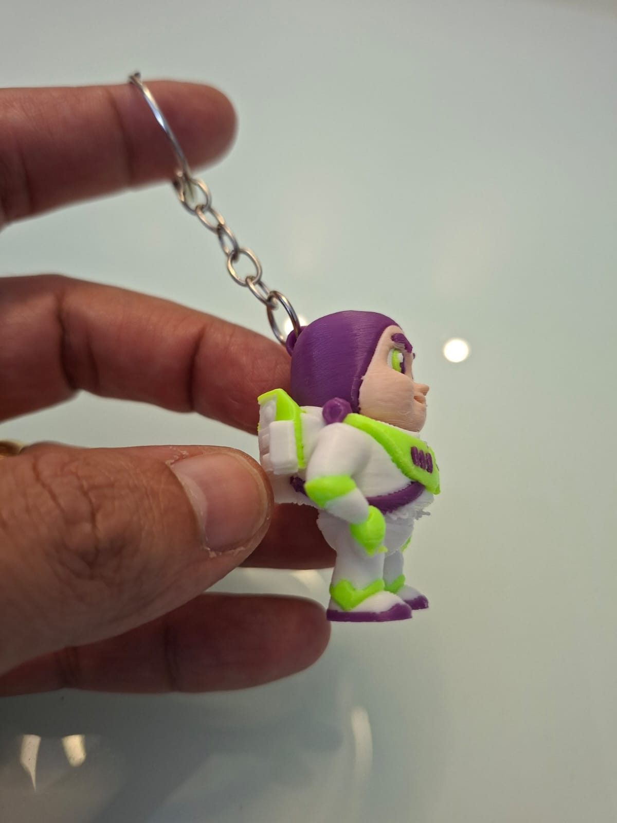 Chaveiro Buzz Lightyear 3D Colorido – Toy Story