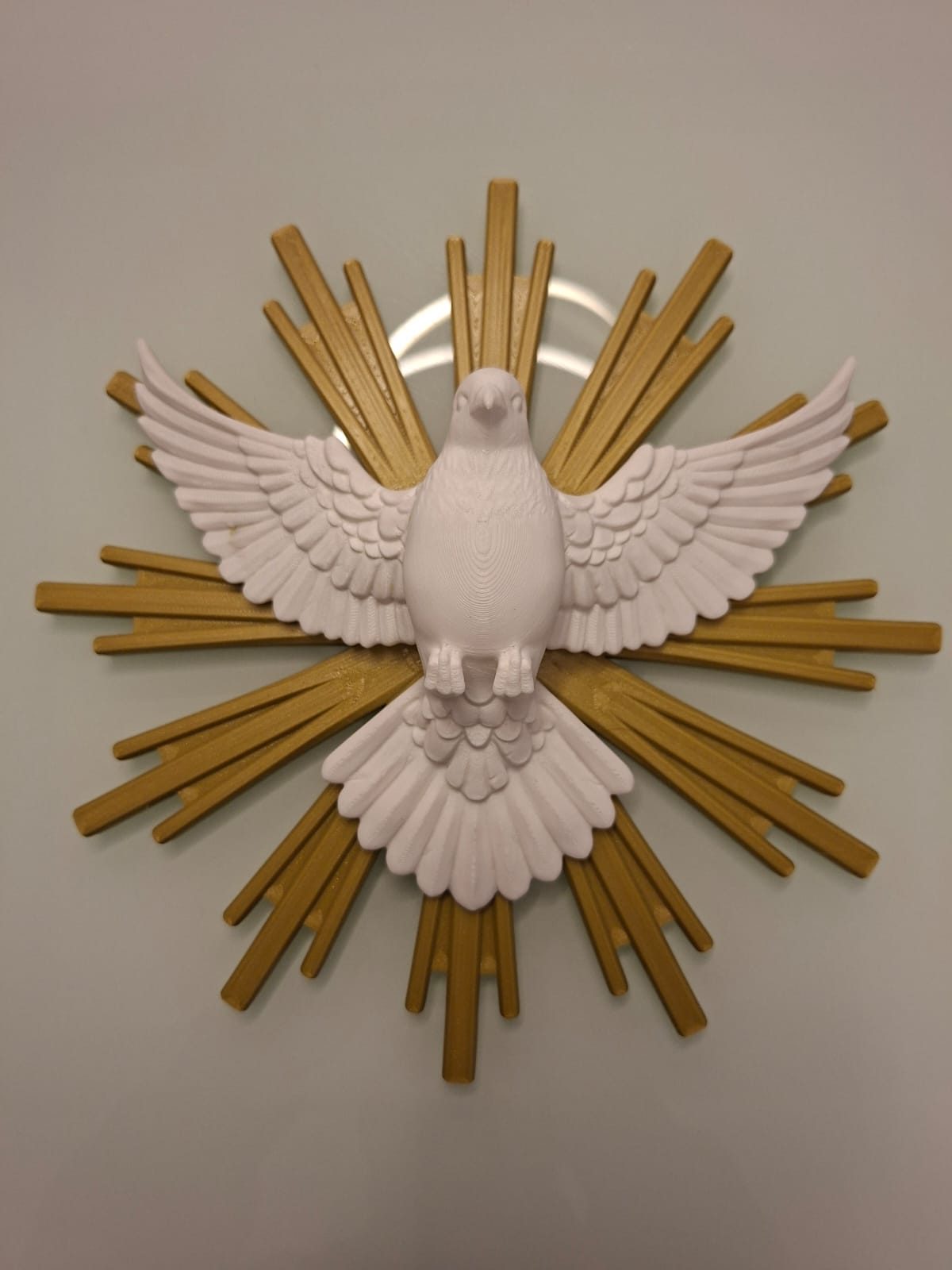 Divino Espírito Santo 3D de Parede – 23 cm